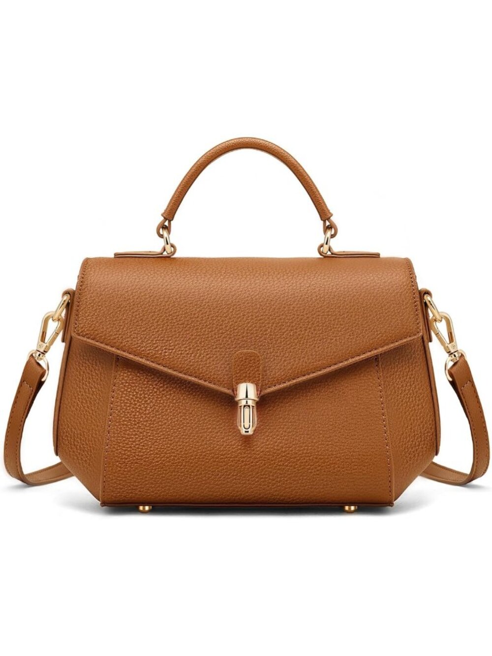 Chic Structured Small Crossbody Handbag for Women | Versatile Top Handle Bag